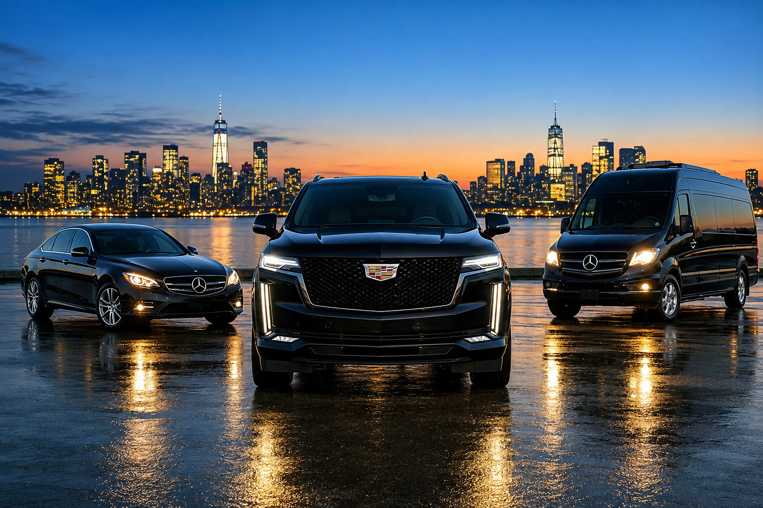Cadillac Escalade luxury chauffeur JFK Airport
