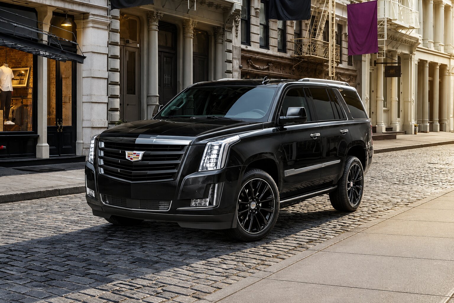 Luxury Cadillac Escalade private driver New York