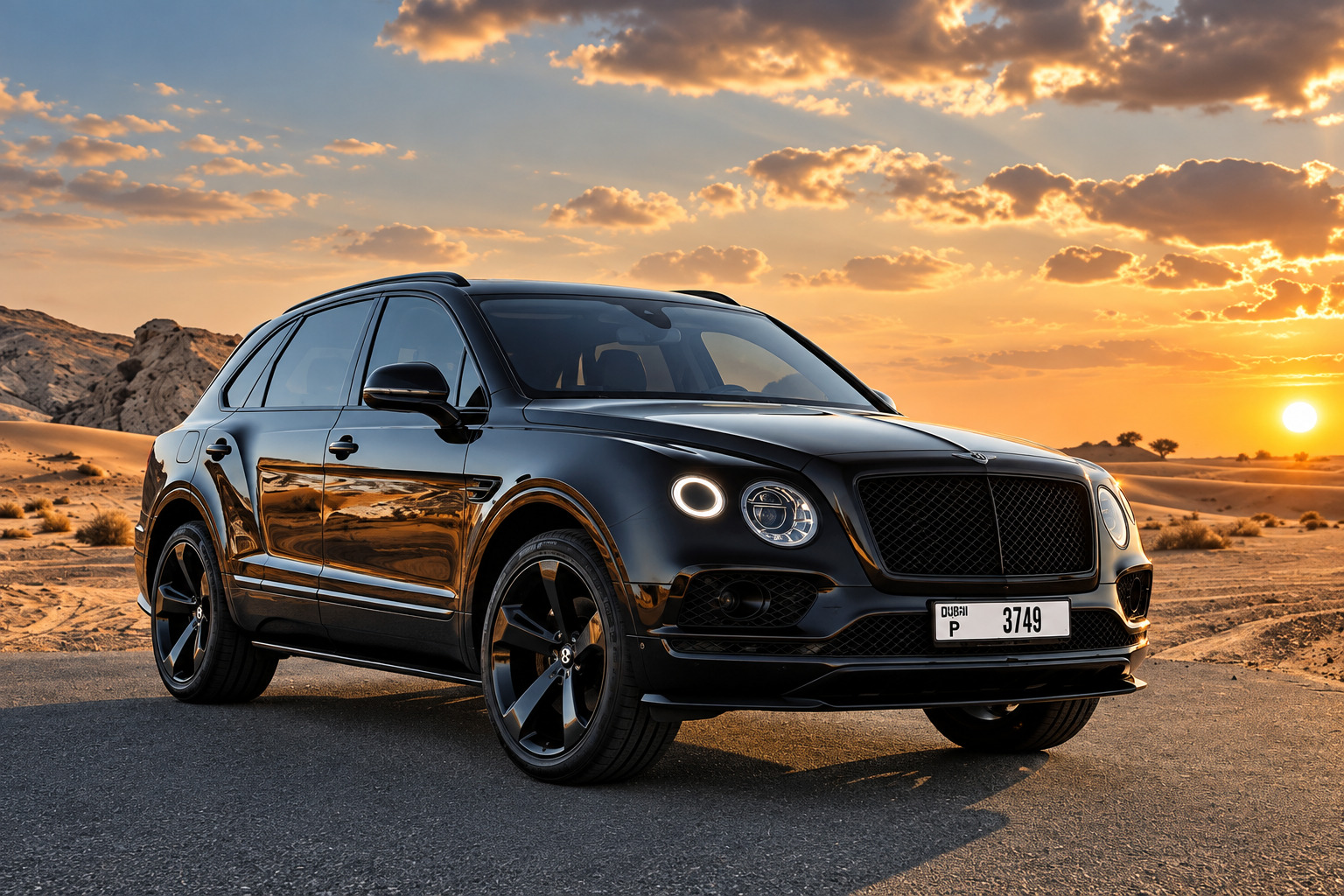 Luxury Bentley Bentayga private driver New York