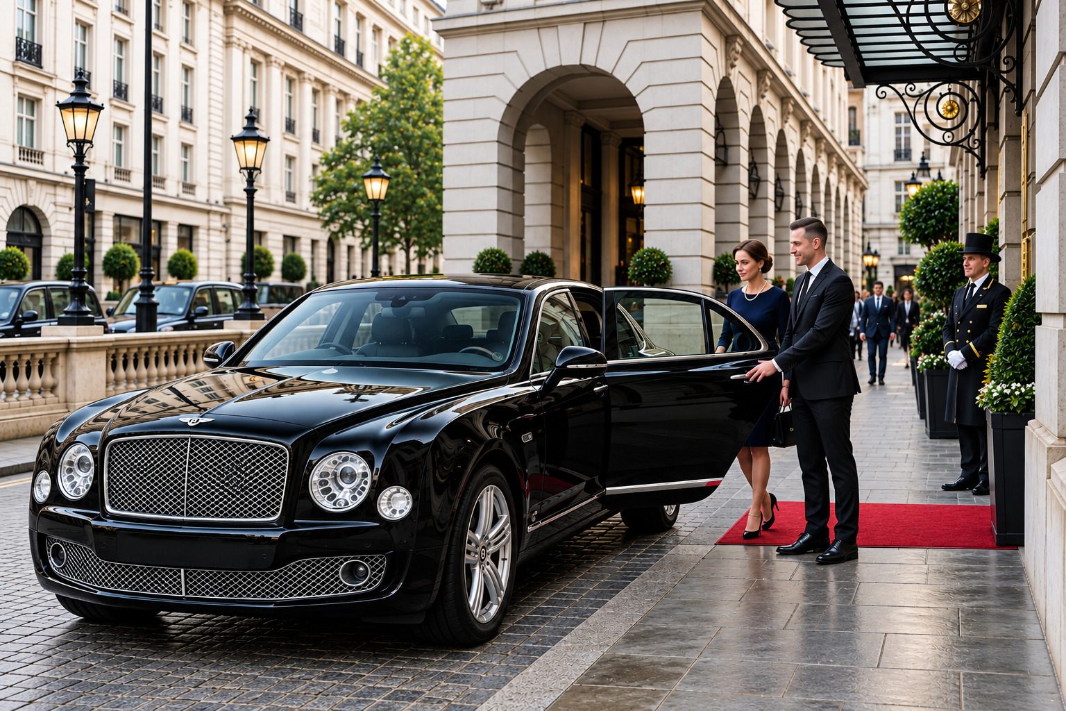 Luxury Bentley Mulsanne private driver New York