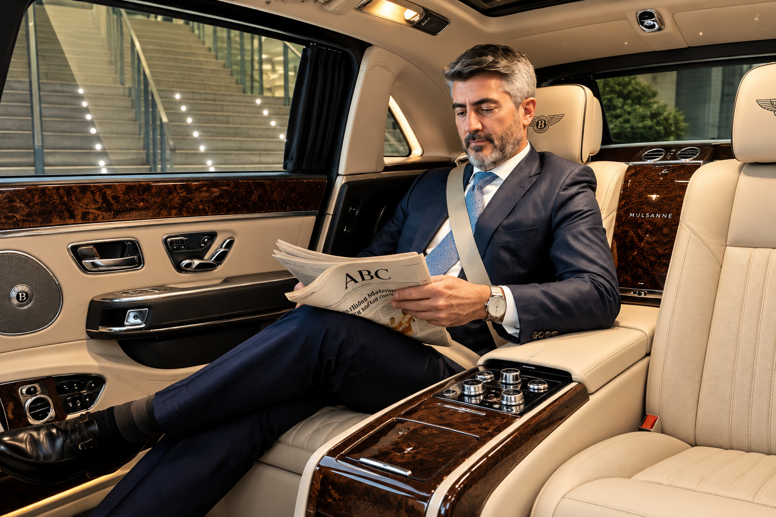 Bentley Mulsanne chauffeur service New York