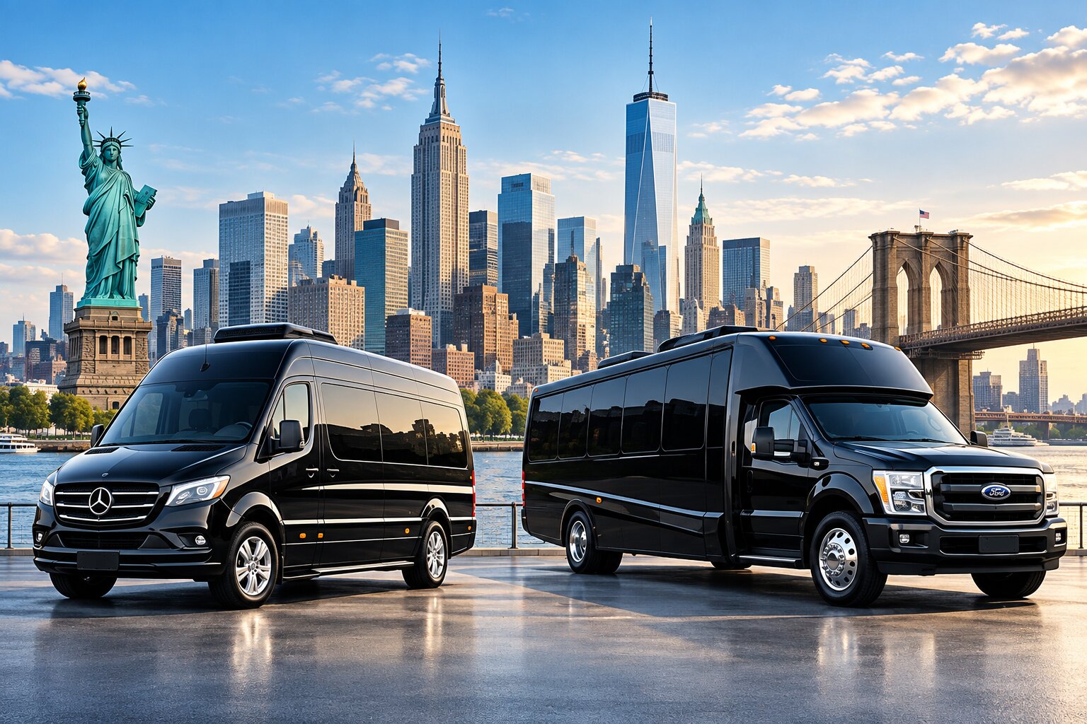 24 seater bus chauffeur service New York