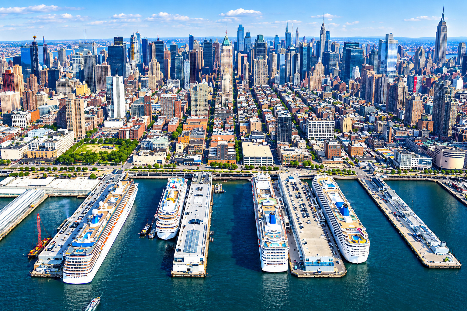Manhattan cruise terminal chauffeur New York