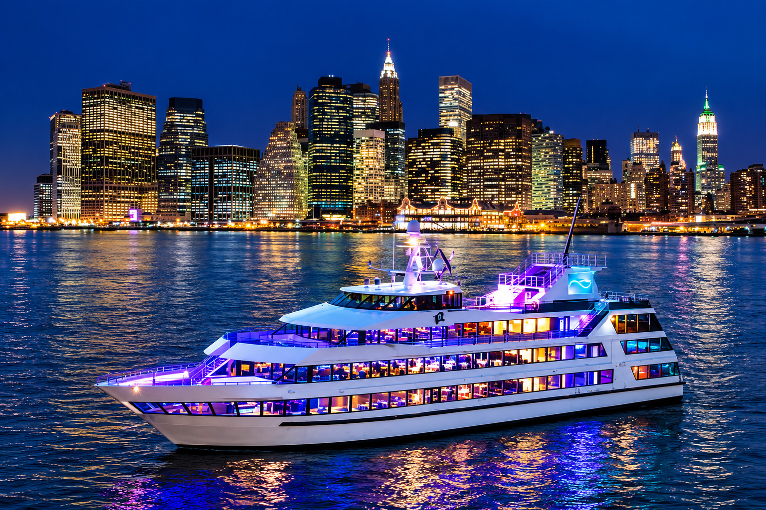 Large event vessel charter