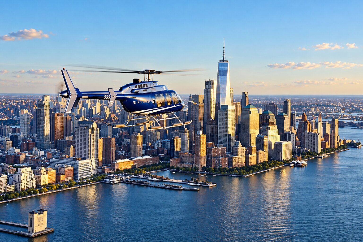 Manhattan to Hamptons private helicopter charter New York