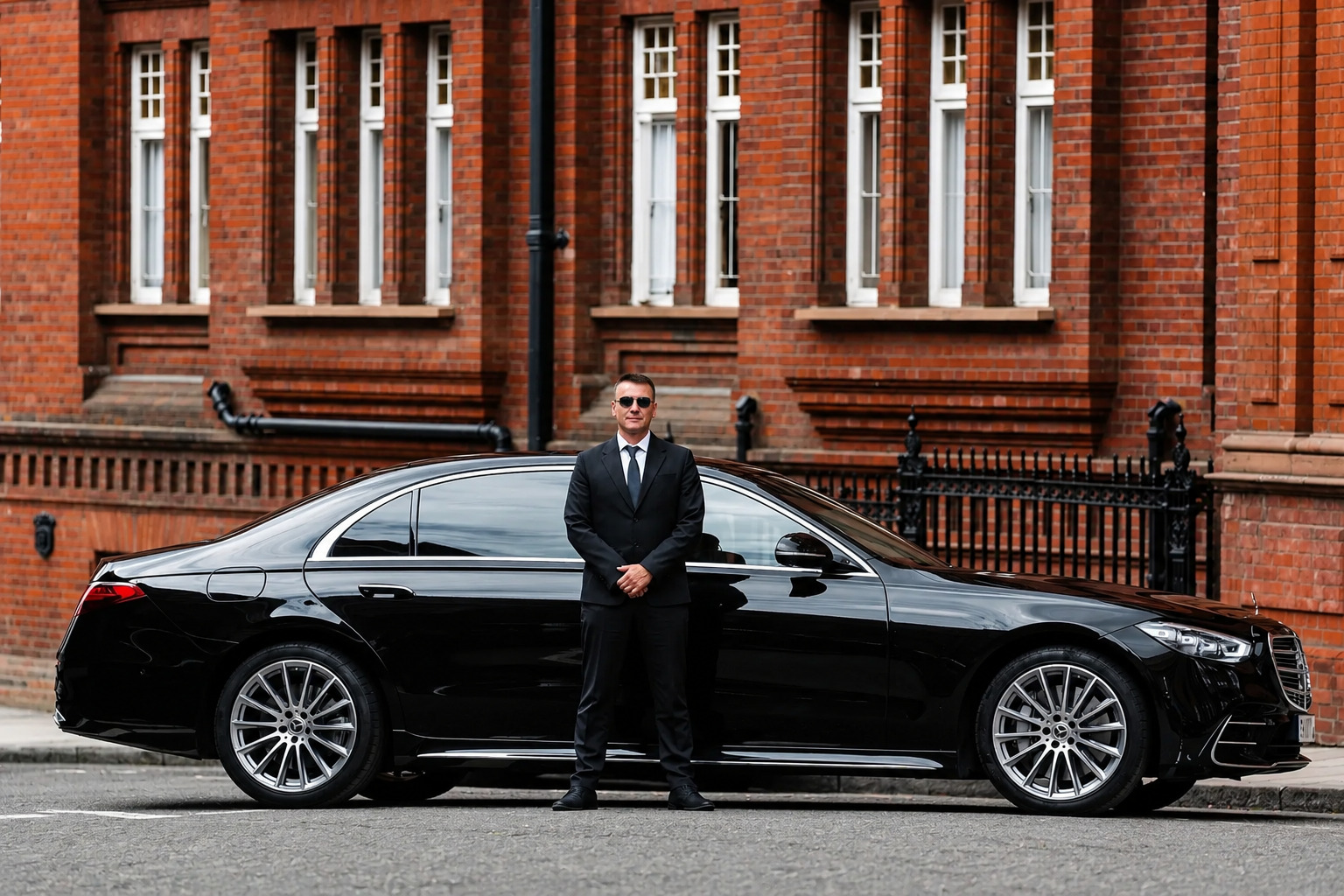 Luxury Mercedes S-Class private driver New York