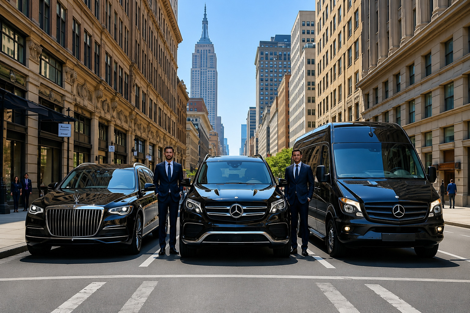 Mercedes Sprinter chauffeur service New York