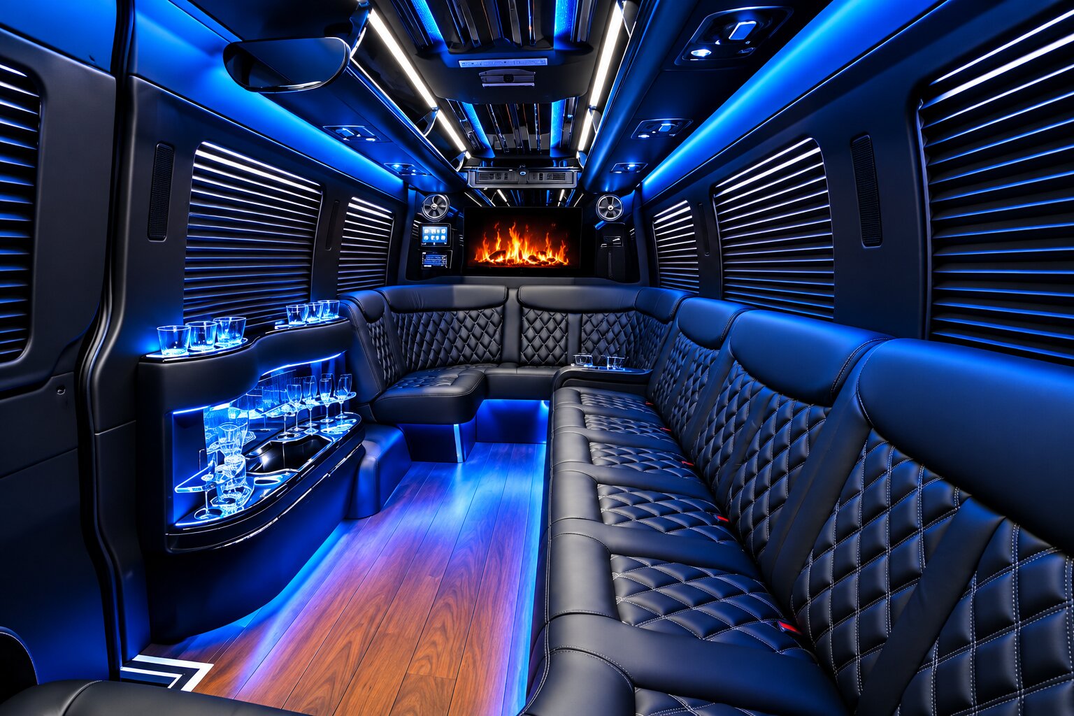 Roadshow team sprinter shuttle