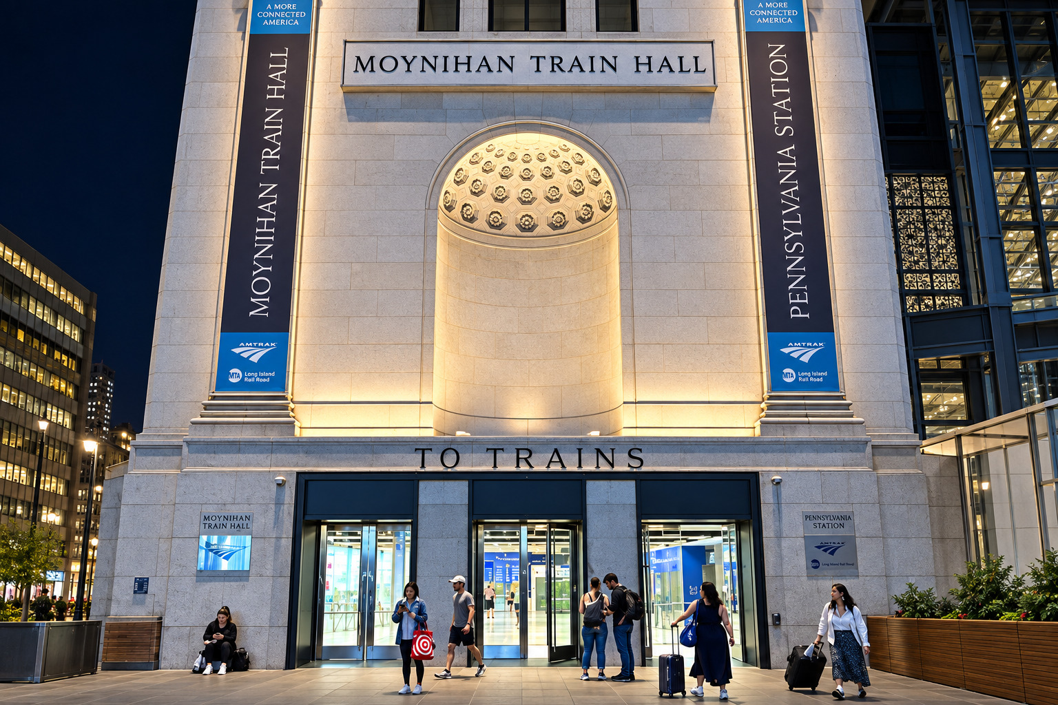 Moynihan Train Hall chauffeur New York